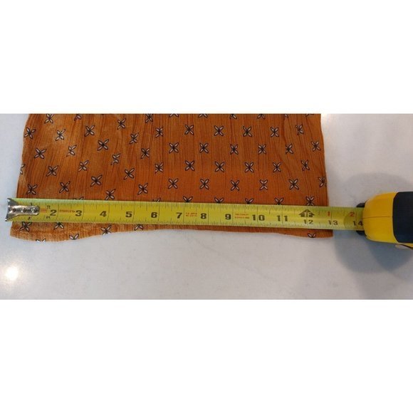 Patrons of Peace Womens Yellow Mustard Flutter Sleeve Jumpsuit Size S Back Tie - Picture 7 of 11